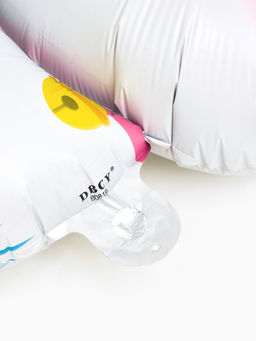 Цена за 5 шт. Воздушный шар фольгированный 22" «Голубая кошка», фигура под воздух