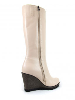 Сапоги EDART 904.Alegra.beige/шерсть