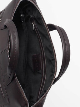 Мужская кожаная сумка Richet 1985LN 855 Коричневый