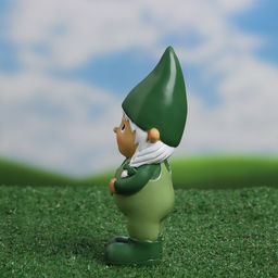 Садовая фигура из пластика «Гном Лили», 18×7×6 см