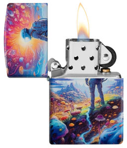 Зажигалка ZIPPO Лес грибов | Mushroom Forest 46433  фото 3