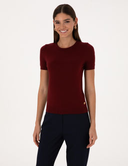 Vi_ne Slim Fit Triko Ti__rt