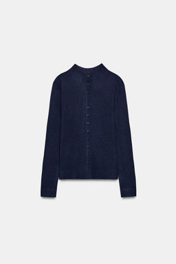 FINE KNIT CARDIGAN - Zara фото 4
