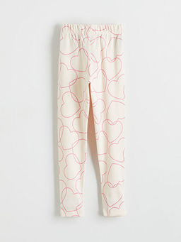 Kalp Bask?l? K?z ?ocuk Tayt