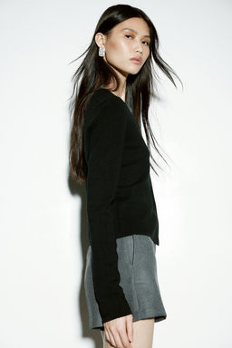 Cardigan en lana merino - H&m фото 4