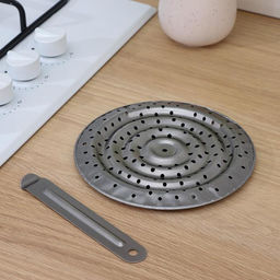 Рассекатель огня со съёмной ручкой, d=19 см