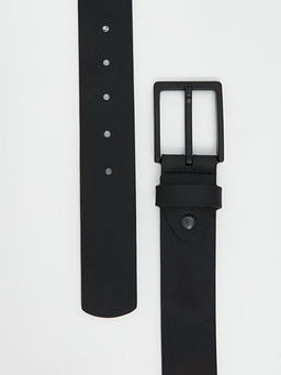 Deri G?r?n?ml? Erkek Kemer