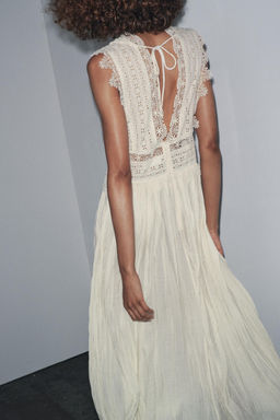 ZW COLLECTION STRAPPY LACE DRESS