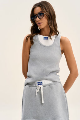 Топ GO F1010/50-04.164-170 серый меланж