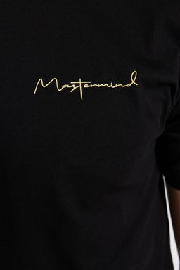 TRENDYOL MAN Siyah Slim/Dar Kesim Kucuk Yaz? Bask?l? %100 Pamuklu K?sa Kol T-Shirt TMNSS20TS0083 - Trendyolmilla фото 13