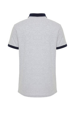 TRENDYOL MAN Gri Regular/Normal Kesim K?sa Kollu Polo Yaka T-shirt TMNSS20PO0141 - Trendyolmilla фото 8