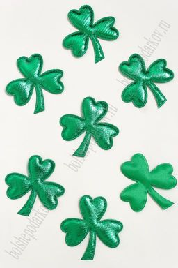Патч "Клевер" 5,7*5,6 см (50 шт) SF-3791, зеленый