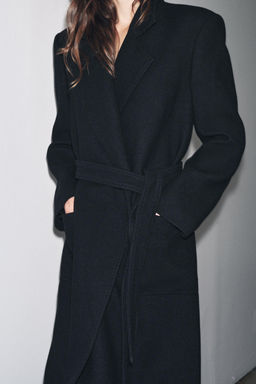 WOOL BLEND COAT ZW COLLECTION - Zara фото 3