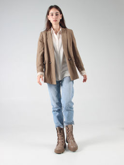 Ботинки 418.21074nut.cocoa flotter/шерсть