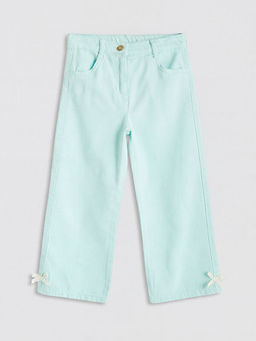 Regular Fit K?z ?ocuk Gabardin Pantolon