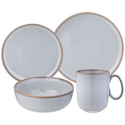 НАБОР ПОСУДЫ ОБЕДЕННЫЙ BRONCO MODERN SAND НА 4 ПЕР. 16 ПР.