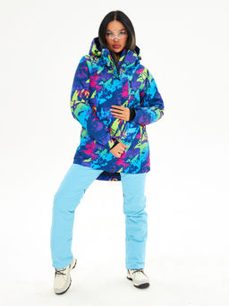 Женская горнолыжная сноубордическая куртка Alpha Endless Ultra Chaleur SNB 423/316_8 Разноцветный  фото 35