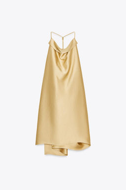 ZW COLLECTION SATIN HALTER TOP - Zara фото 2