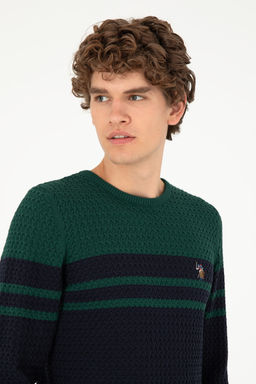 Мужской темно-синий свитер Неожиданная скидка в корзине - U.s. polo assn фото 13