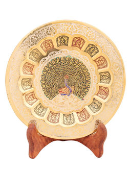 Панно 8 Павлин эмаль № Пн1520/8