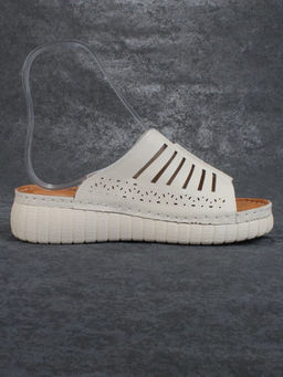08-PED173-1 BEIGE Босоножки женские (натуральная кожа)