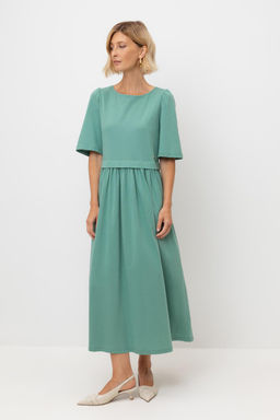 ЕВТ 5083/малахитовый зеленый платье жен