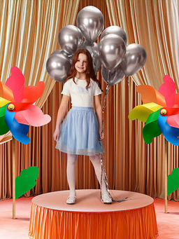 Beli Lastikli K?z ?ocuk T?t? Etek