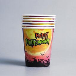 Стакан бумажный Чёрный замок, 6 шт. - Страна карнавалия фото 2