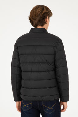 Мужское черное пальто - U.s. polo assn фото 5