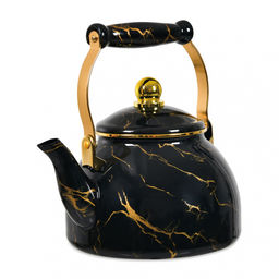 Чайник эмаль ZEIDAN 2.8 л, индукц. дно, арт. Z-4537 2,8 л Black marble