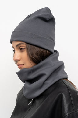 Комплект шапка+снуд