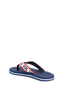 Тапочки U.S. Polo Assn темно-синие полиуретан с хлопком 42-43  фото 9