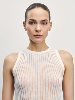 Топ ажурной вязки / Zarina  фото 6