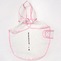 Дождевик для крупных пород собак "KOMFORT", прозрачный, р XL