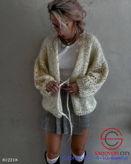 Вязанный женский кардиган - Bruno фото 2