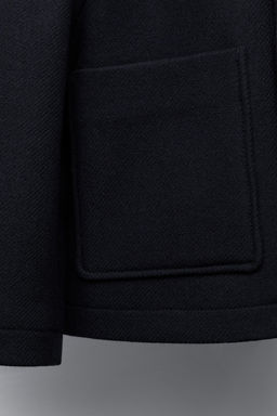 CROPPED WOOL BLEND JACKET