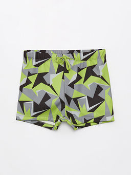 Bask?l? H?zl? Kuruyan Erkek ?ocuk Boxer Mayo