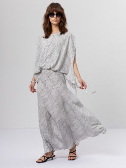 Платье женское 12621-35086 white/black