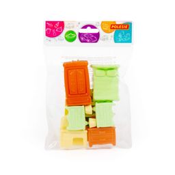 Набор мебели для кукол №1 (6 элементов) (в пакете) - Полесье фото 8