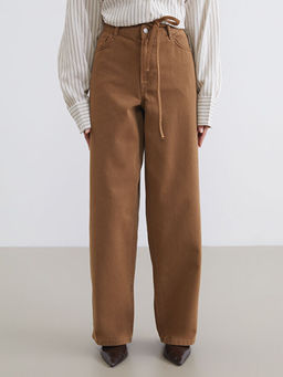 Baggy Fit Kad?n Jean Pantolon