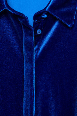 VELVET SHIRT WITH TIES - Zara фото 8