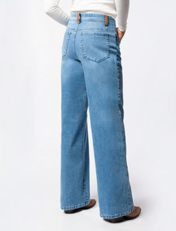 VILATTE / Джинсы прямого кроя из эластичного денима  фото 2