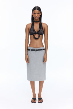 Falda de tubo en lana - H&m фото 4