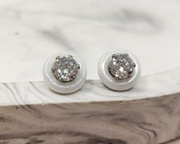 Серьги с керамикой