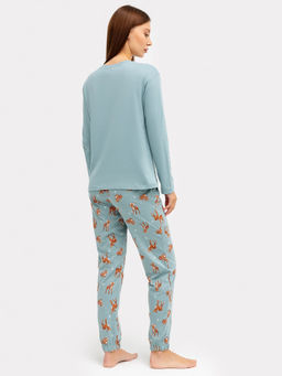 Комплект домашний Mark Formelle 592510 из хлопка серый  фото 3