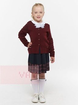 Жакет для девочек 193-7105 - Vay kids школа фото 2