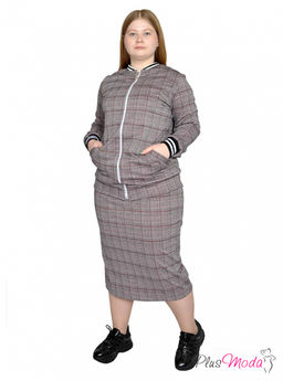 Юбка Модель №1831 размеры 44-84 - Plusmoda фото 8