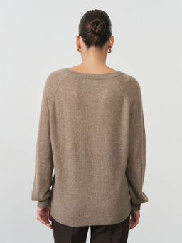 Джемпер кашемировый 1105 капучино