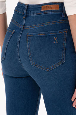 Kad_n Mavi Skinny Haigh Waist Fit Jean Pantolon - U.s. polo assn фото 6