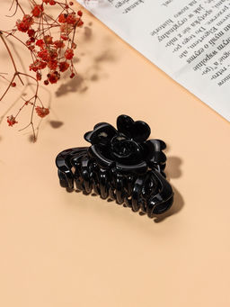 Цена за 12 шт. Крабик для волос «Ночка», роза, 6.8 см, матовый и глянец, МИКС